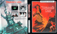 Dragon's Lair ZX Spectrum  box art